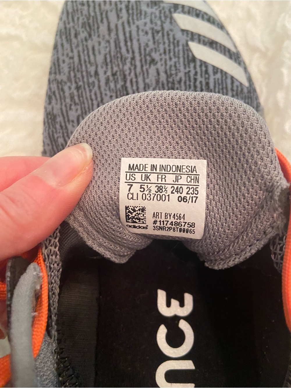 ADIDAS EDGE LUX RUNNING SHOES SIZE 7 - Picture 8 of 9